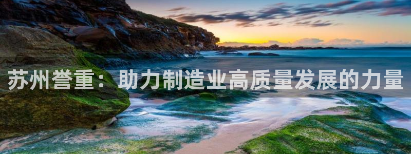 顺盈娱乐主管监判官333OO：苏州誉重：助力制造业高质量发展
