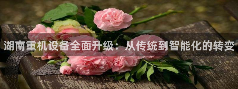 顺盈娱乐最高代理是谁啊:湖南重机设备全面升级:从传统到智能化